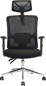 Krzesło biurowe z regulacją lędźwiową Otis, zgodne z normą BHP