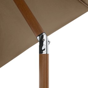 Doppler LIFE 305 cm - parasol uchylny z korbą