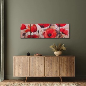 Obraz - Wilcze maki (170x50 cm)