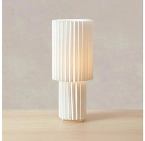 Markslöjd 108897 - Lampka stołowa CATIS 1xE27/60W/230V 45 cm biała