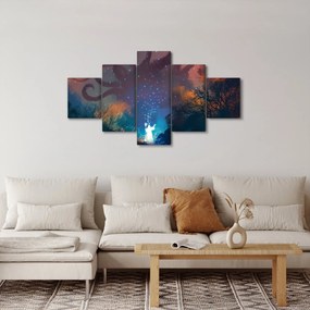 Obraz - Czarujący czarodziej (125x70 cm)
