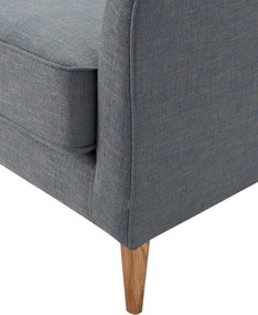 Fotel Venuste denim blue/brown