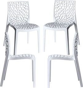 Zestaw 4 Krzese Root