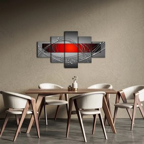 Abstrakcyjny obraz (125x70 cm)