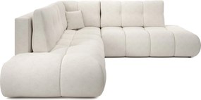 Masseno Narożnik DUCA z funkcją spania i pojemnikiem na pościel Narozniki L, Rozkładana sofa - Grafitowy, PERFECT HARMONY 02