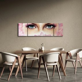 Obraz - Urocze oczy (170x50 cm)