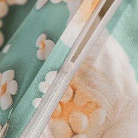 PrzytulneMieszkanie.pl PrzytulneMieszkanie.pl Pościel dziecięca z mikrofibry PUPPIFLORA kolorowa Rozmiar pościeli: 70 x 80 cm | 140 x 200 cm