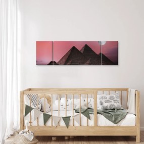 Obraz - Piramidy w Gizie, Egipt (170x50 cm)
