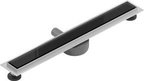 Mexen Flat 360° MGB odpływ liniowy obrotowy 50 cm, czarne szkło - 1026050-40
