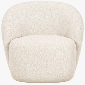 Kremowy fotel Corey – Micadoni