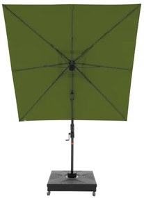 MyZone 210 x 210 cm - wahadłowy parasol ogrodowy z bocznym słupkiem : Substancja Desen - 832