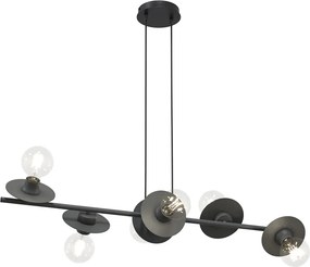 Czarna modernistyczna lampa wisząca - D159 A0-R26