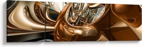 Obraz abstrakcji (170x50 cm)