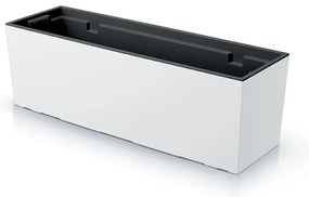 Doniczka ogrodowa 77 x 23,5 x 24,6 cm Urbi Case biała PROSPERPLAST