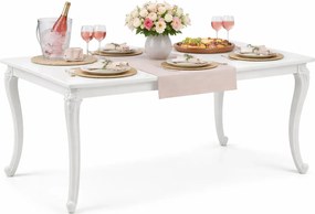 Biały stół z połyskiem G4-C18