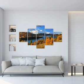 Obraz - Jesień w Alpach (125x70 cm)