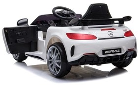 Auto na akumulator mercedes gtr biały