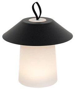 Zewnetrzna Lampa stołowa czarna z wbudowanym LED-em, 3-stopniowy ściemniacz, akumulatorowa - IvanDesignerski Oswietlenie zewnetrzne