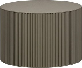 Okrągły stolik w kolorze khaki ø 60 cm Sanne – WOOOD