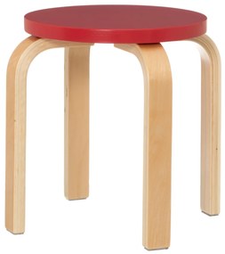 Lekki stołek ze sklejki LILLA, 30 cm