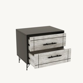 Stolik nocny Night Light Grey