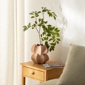 Wazon kamionkowy Petal Pink I 20x21 cm