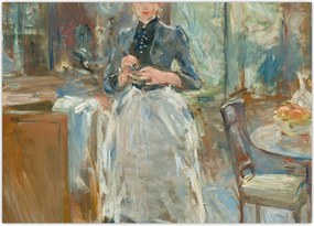 Obraz - Berthe Morisoti, In the Dining Room, reprodukcje (70x50 cm)
