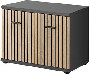 Szafka na buty MARCO antracyt/dąb artisan