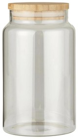 Szklany pojemnik na żywność BAMBOO z bambusową pokrywką 1000 ml