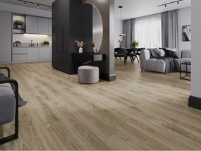 Mexen Fort Valley  próbka paneli winylowych SPC 6,5 mm, podkład IXPE 1,5 mm, 4 V-Fuga, Dąb - F1046-S