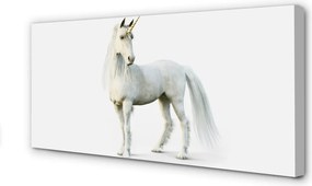 Obraz na płótnie Szlachetny Biały Jednorożec