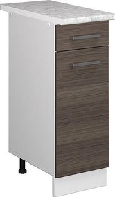 Szafka dolna do kuchni szlachetna szarość 30x60x81.6 r-line