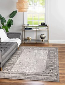 Dywan vintage Beyond skandynawski szary 80 cm x 150 cm