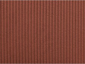 Ceglany sztruksowy podnóżek Nihad modular – Bobochic Paris