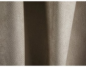 Jasnobrązowy narożnik z tkaniny szenilowej (lewostronny/w kształcie litery U) Treno – Cosmopolitan Design