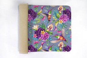 Dywanik łazienkowy Dywanik łazienkowy Kwiaty Ptaki