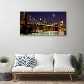 Obraz na płótnie Perspektywa Nowoczesnego Mostu