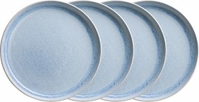 Mäser Zestaw 4 talerzy deserowych AQUATA – 21 cm, niebieski