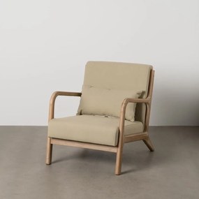 Beżowy fotel Weave – Ixia