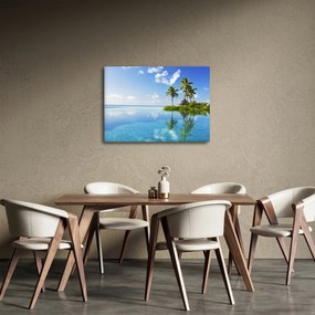 Obraz - Tropikalna wyspa (70x50 cm)