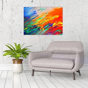 Obraz - Kolorowa abstrakcja (70x50 cm)