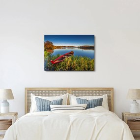 Obraz czerwonej kropki (70x50 cm)