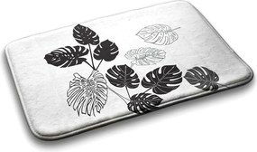 Dywanik łazienkowy Dywanik łazienkowy Liście monstery