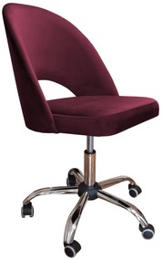 Fotel obrotowy POLO MG02 śliwka