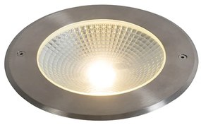 Nowoczesny klosz do zabudowy stalowy z LED 20W - Bridge
