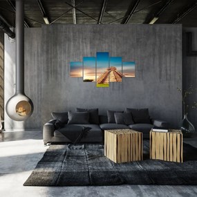 Obraz słynnego pomnika Majów (125x70 cm)