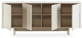 Kremowa komoda 180x75x40 cm Solei – MOME