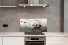 Panel szklany do Kuchni Baletnica w Białej Sukni