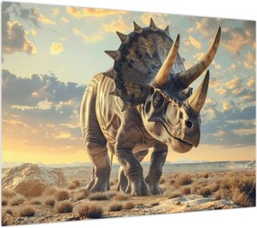 Obraz - Triceratops (70x50 cm)