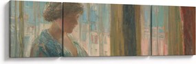 Obraz - Childe Hassam, The New York Window, reprodukcje (170x50 cm)